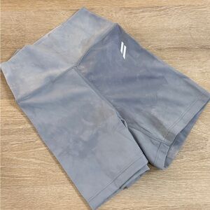 DoYouEven Gray High-Waist Workout Shorts
